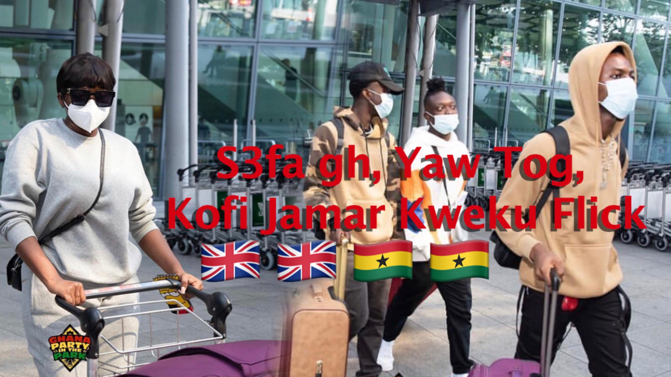 Ghana music stars meet in London for Ghana Party in the Park