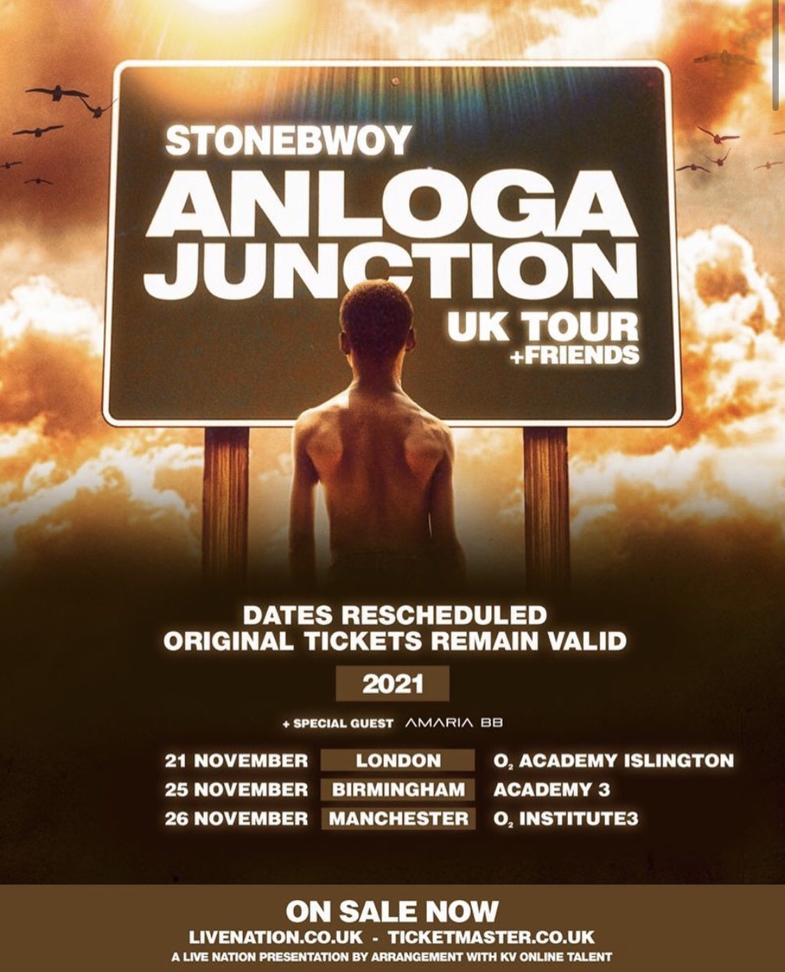 UK Tour: Stonebwoy Anloga Junction +Friends