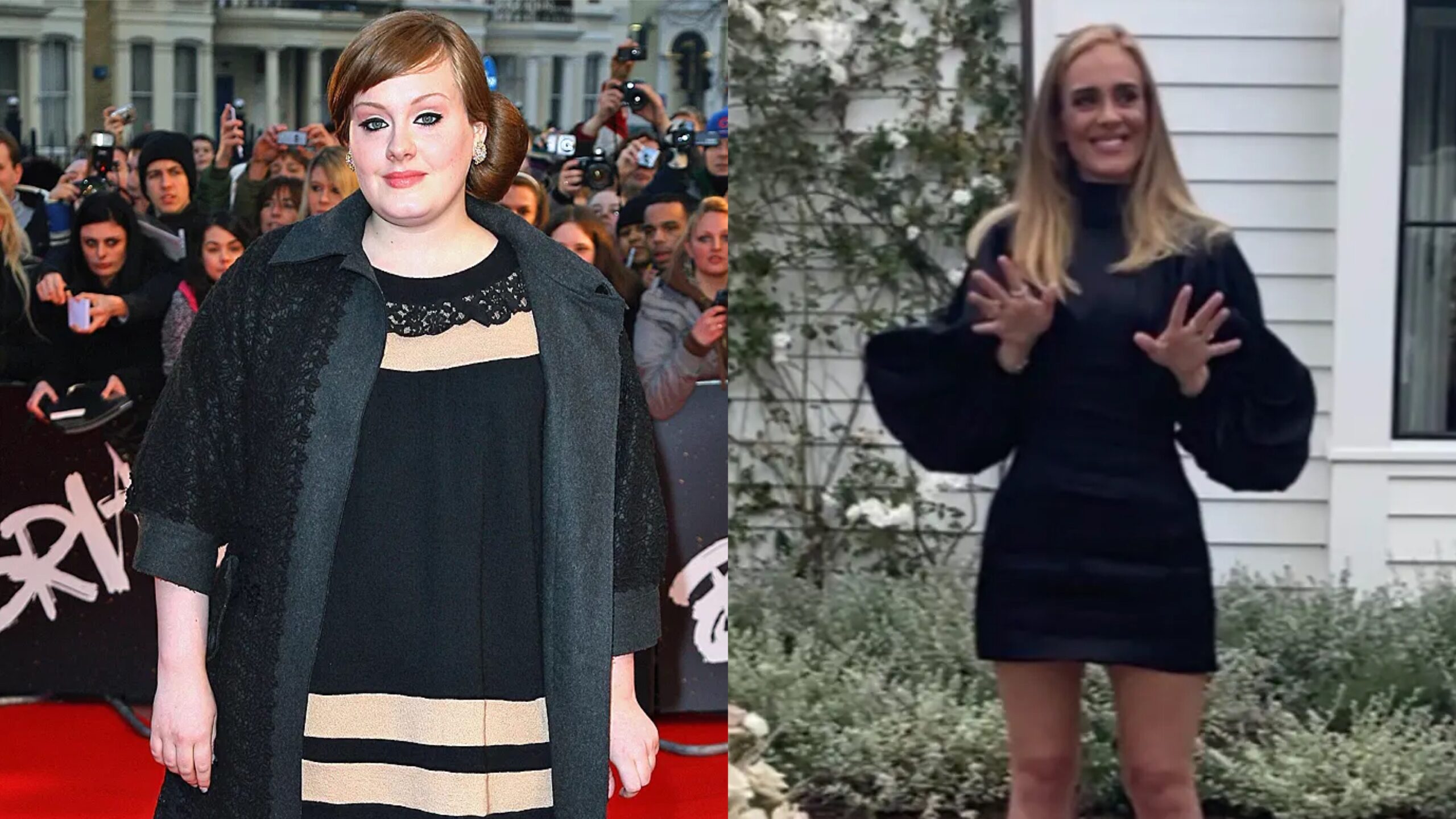 Adele before and after