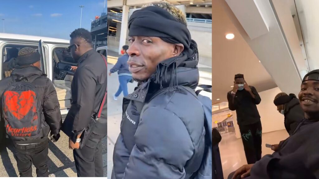 Shatta Wale, Medikal & Darkovibes Arrives In USA Ahead Of Independence Day Concert