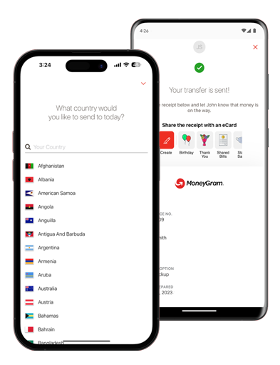 Moneygram App: Send money abroad with a few taps in the app